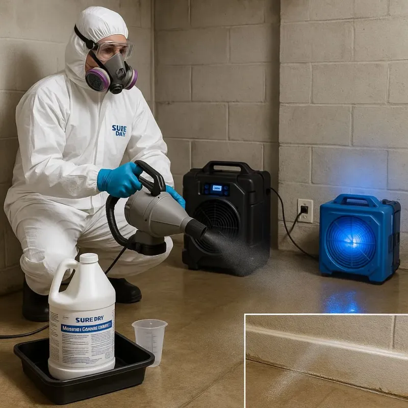 Sanitization and Odor Removal process in Mullens, WV