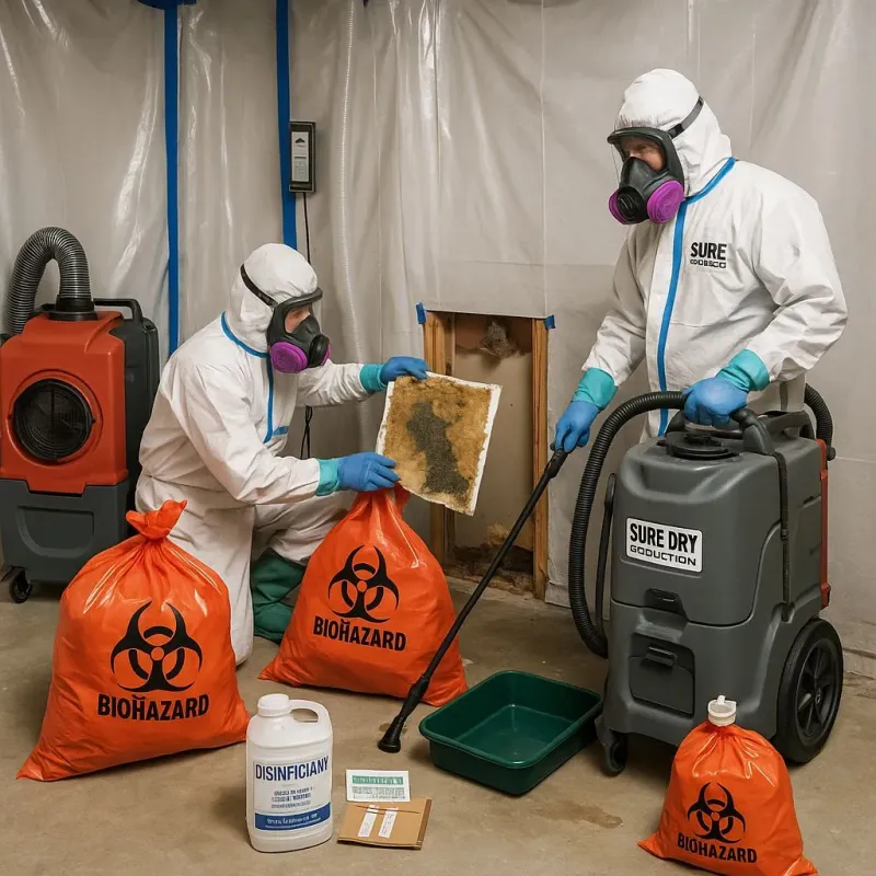 Contaminated Water Handling Protocols process in Mullens, WV